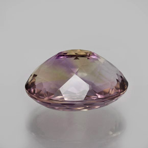 Ametrine Gemstone in 17.2 x 12.7 mm Size for Sale, Ametrine Stone in Bi-Color Color