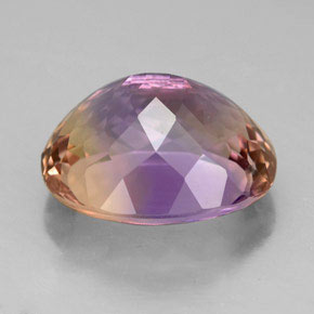 Ametrine Gemstone in 14 x 12 mm (calibrated) Size for Sale, Ametrine Stone in Bi-Color Color