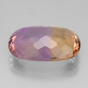 Ametrine Gemstone in 16.7 x 12.4 mm Size for Sale, Ametrine Stone in Bi-Color Color
