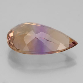 Ametrine Gemstone in 16.8 x 10.7 mm Size for Sale, Ametrine Stone in Bi-Color Color