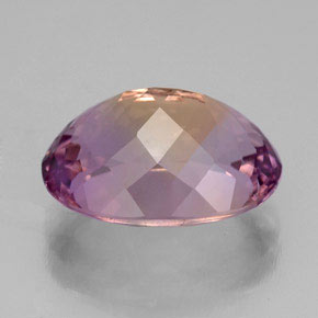 Ametrine Gemstone in 13.4 x 10.3 mm Size for Sale, Ametrine Stone in Bi-Color Color