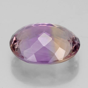 Ametrine Gemstone in 13.7 x 11.4 mm Size for Sale, Ametrine Stone in Bi-Color Color