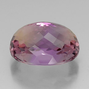 Ametrine Gemstone in 18.1 x 14.2 mm Size for Sale, Ametrine Stone in Bi-Color Color
