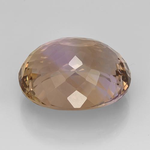 Ametrine Gemstone in 18.2 x 15.4 mm Size for Sale, Ametrine Stone in Bi-color Color