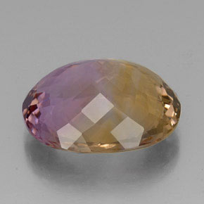 Ametrine Gemstone in 21 x 18.1 mm Size for Sale, Ametrine Stone in Bi-Color Color