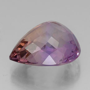 Ametrine Gemstone in 17.6 x 14.9 mm Size for Sale, Ametrine Stone in Bi-Color Color
