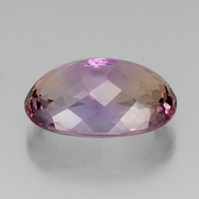Ametrine Gemstone in 18.8 x 12.7 mm Size for Sale, Ametrine Stone in Bi-Color Color