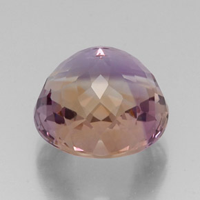 Ametrine Gemstone in 14.7 mm Size for Sale, Ametrine Stone in Bi-Color Color