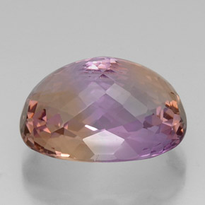 Ametrine Gemstone in 20 x 15 mm (calibrated) Size for Sale, Ametrine Stone in Bi-Color Color