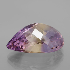 Ametrine Gemstone in 19.8 x 14.4 mm Size for Sale, Ametrine Stone in Bi-Color Color