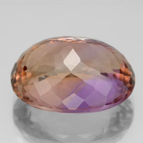 Ametrine Gemstone in 16.8 x 13.7 mm Size for Sale, Ametrine Stone in Bi-Color Color