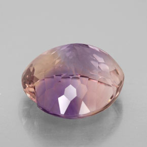 Ametrine Gemstone in 14.4 x 13.9 mm Size for Sale, Ametrine Stone in Bi-Color Color