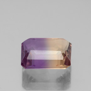 Ametrine Gemstone in 10 x 8 mm (calibrated) Size for Sale, Ametrine Stone in Bi-Color Color
