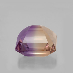Ametrine Gemstone in 10.5 x 10.2 mm Size for Sale, Ametrine Stone in Bi-Color Color