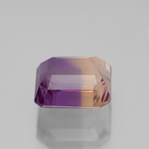 Ametrine Gemstone in 9.8 x 9.5 mm Size for Sale, Ametrine Stone in Bi-Color Color