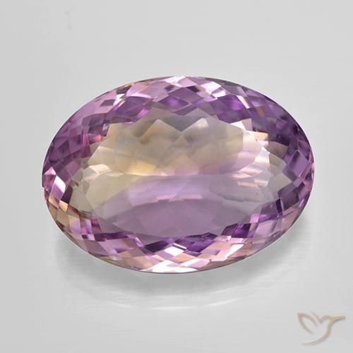 13.95ct Natural Bi-color Ametrine, Oval, VVS