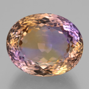 29.6ct Oval Portuguese-Cut Bi-Color Ametrine for sale thumb image of 29.6ct Oval Portuguese-Cut Bi-Color Ametrine (ID: 434301)
