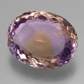 28.1ct Oval Facet Bi-Color Ametrine for sale thumb image of 28.1ct Oval Facet Bi-Color Ametrine (ID: 434532)