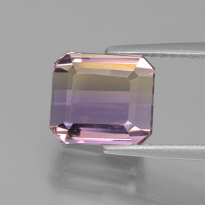 3.4ct Octagon Facet Bi-Color Ametrine for sale thumb image of 3.4ct Octagon Facet Bi-Color Ametrine (ID: 435616)
