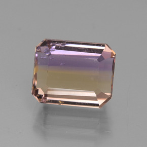 3.7ct Octagon Facet Bi-Color Ametrine Gem for sale 3.7ct Octagon Facet Bi-Color Ametrine Gem (ID: 435809)