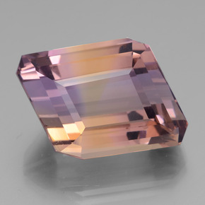 34ct Rhomb Facet Bi-color Ametrine for sale thumb image of 34ct Rhomb Facet Bi-color Ametrine (ID: 439469)