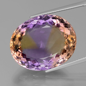 29.8ct Oval Portuguese-Cut Bi-Color Ametrine for sale thumb image of 29.8ct Oval Portuguese-Cut Bi-Color Ametrine (ID: 439548)