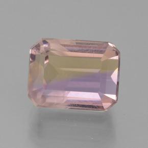 Bi-color Ametrine Gem - 5.1ct Octagon Facet (ID: 441408)