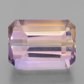 6.8ct Octagon Step Cut Bi-color Ametrine for sale thumb image of 6.8ct Octagon Step Cut Bi-color Ametrine (ID: 441800)