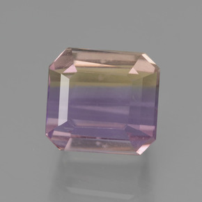 3.7ct Octagon Facet Bi-Color Ametrine Gem for sale 3.7ct Octagon Facet Bi-Color Ametrine Gem (ID: 441985)