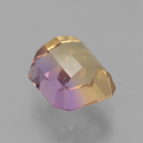 Ametrine Gemstone in 8.7 x 7.6 mm Size for Sale, Ametrine Stone in Bi-Color Color