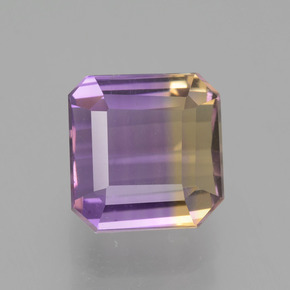 3.4ct Octagon Facet Bi-color Ametrine for sale thumb image of 3.4ct Octagon Facet Bi-color Ametrine (ID: 442421)