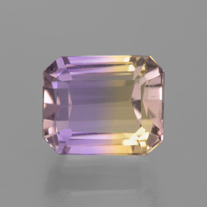 3.7ct Octagon Facet Bi-Color Ametrine Gem for sale 3.7ct Octagon Facet Bi-Color Ametrine Gem (ID: 442499)