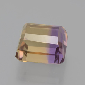 Ametrine Gemstone in 10.4 x 9.7 mm Size for Sale, Ametrine Stone in Bi-color Color