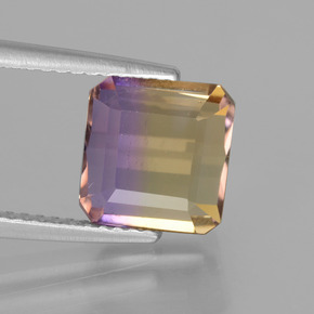 3.5ct Octagon Facet Bi-color Ametrine Gem for sale 3.5ct Octagon Facet Bi-color Ametrine Gem (ID: 443025)