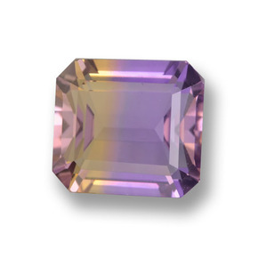 3ct Octagon Step Cut Bi-Color Ametrine Gem for sale 3ct Octagon Step Cut Bi-Color Ametrine Gem (ID: 459484)