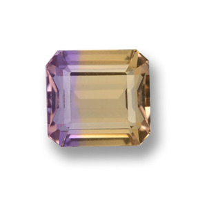 3.1ct Octagon Step Cut Bi-Color Ametrine Gem for sale 3.1ct Octagon Step Cut Bi-Color Ametrine Gem (ID: 459593)