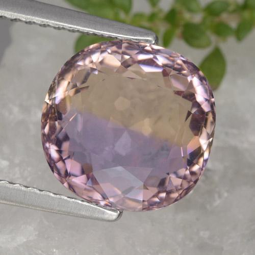 Bi-color Ametrine Gem - 4.1ct Oval Facet (ID: 470195)