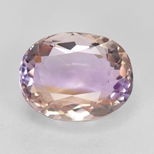 4.5ct Oval Facet Bi-Color Ametrine Gem for sale 4.5ct Oval Facet Bi-Color Ametrine Gem (ID: 470201)