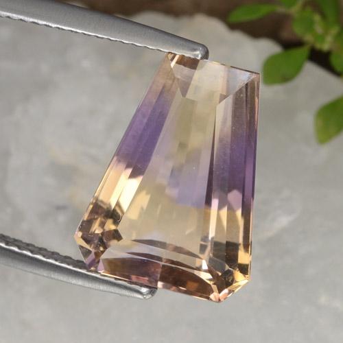 6.9ct Fancy Facet Bi-color Ametrine Gem for sale 6.9ct Fancy Facet Bi-color Ametrine Gem (ID: 470369)