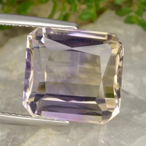 Bi-color Ametrine Gem - 8.7ct Octagon / Scissor Cut (ID: 475988)