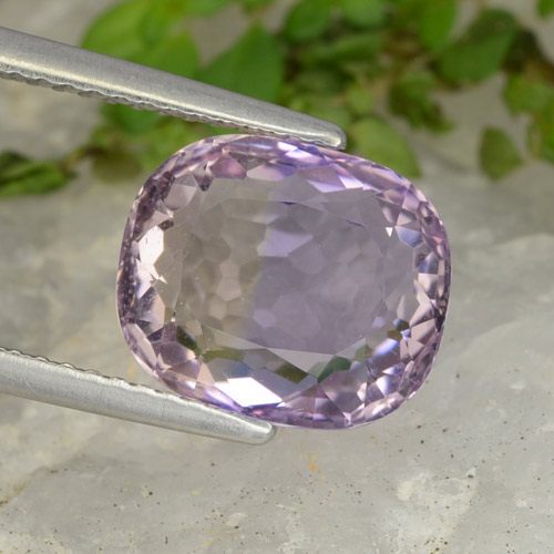 Bi-color Ametrine Gem - 4.5ct Cushion-Cut (ID: 481504)