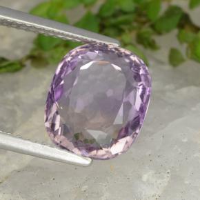 4.48 ct Bi-color Ametrine Stone, Natural Ametrine in Cushion-Cut Shape for Sale
