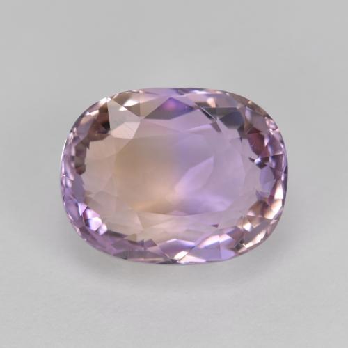 Bi-color Ametrine Gem - 4.2ct Oval Facet (ID: 481506)