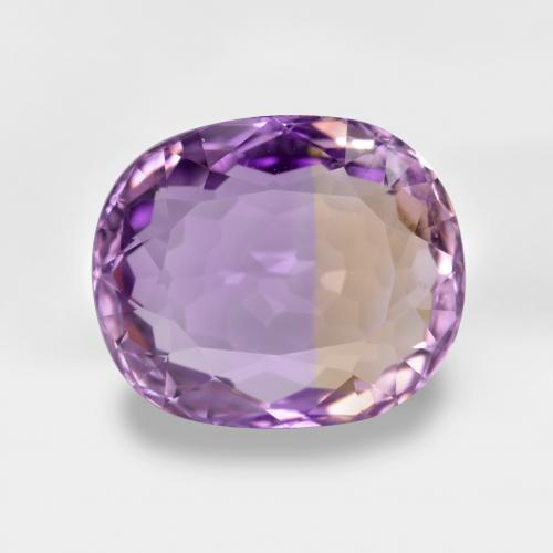 Двуцветный Аметрин Камень - 4.2ct Фасетный Овал (ID: 481548)