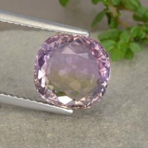 Bicolore Amétrine gemme - 4.4ct Coussin-coupe (ID: 481554)