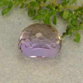 Ametrine Gemstone in 10.2 x 9 mm Size for Sale, Ametrine Stone in Bi-color Color