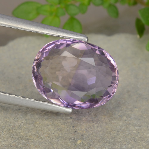 Bi-color Ametrine Gem - 4.2ct Oval Facet (ID: 481609)