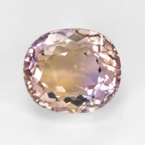Двуцветный Аметрин Камень - 4.5ct Фасетный Овал (ID: 481610)