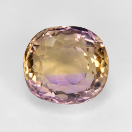 Двуцветный Аметрин Камень - 4.3ct Фасетный Овал (ID: 481626)