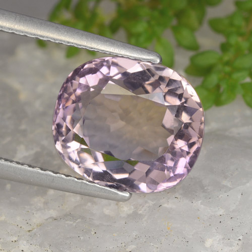 Bicolor Ametrina Gema - 4.8ct Forma ovalada (ID: 481689)
